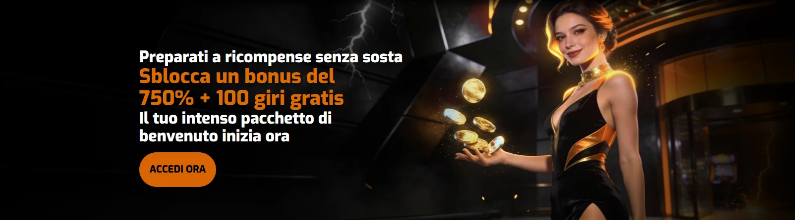 welcome casino bonus 750% and 100 free spins